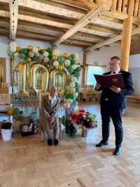 Pani Antonina Gębal, obchodziła setne urodziny