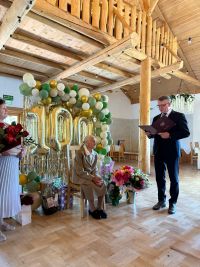 Pani Antonina Gębal, obchodziła setne urodziny