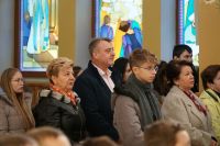 Narodowe Święto Niepodległości w Przyłęku 09Zdjęcie przedstawia osoby zgromadzone podczas Narodowego Święta Niepodległości...