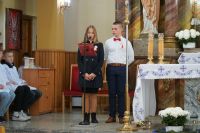 Narodowe Święto Niepodległości w Przyłęku 13Zdjęcie przedstawia osoby zgromadzone podczas Narodowego Święta Niepodległości...