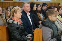 Narodowe Święto Niepodległości w Przyłęku 14Zdjęcie przedstawia osoby zgromadzone podczas Narodowego Święta Niepodległości...