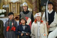 Narodowe Święto Niepodległości w Przyłęku 18Zdjęcie przedstawia osoby zgromadzone podczas Narodowego Święta Niepodległości...