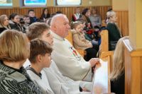 Narodowe Święto Niepodległości w Przyłęku 25Zdjęcie przedstawia osoby zgromadzone podczas Narodowego Święta Niepodległości...