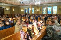 Narodowe Święto Niepodległości w Przyłęku 26Zdjęcie przedstawia osoby zgromadzone podczas Narodowego Święta Niepodległości...