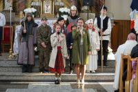 Narodowe Święto Niepodległości w Przyłęku 31Zdjęcie przedstawia osoby zgromadzone podczas Narodowego Święta Niepodległości...