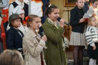 Narodowe Święto Niepodległości w Przyłęku 35Zdjęcie przedstawia osoby zgromadzone podczas Narodowego Święta Niepodległości...