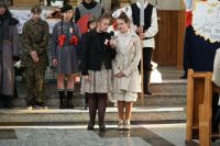 Narodowe Święto Niepodległości w Przyłęku 38Zdjęcie przedstawia osoby zgromadzone podczas Narodowego Święta Niepodległości...