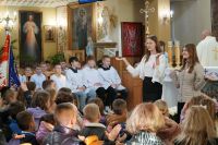 Narodowe Święto Niepodległości w Przyłęku 42Zdjęcie przedstawia osoby zgromadzone podczas Narodowego Święta Niepodległości...