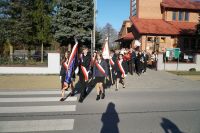 Narodowe Święto Niepodległości w Przyłęku 48Zdjęcie przedstawia osoby zgromadzone podczas Narodowego Święta Niepodległości...