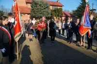 Narodowe Święto Niepodległości w Przyłęku 52Zdjęcie przedstawia osoby zgromadzone podczas Narodowego Święta Niepodległości...