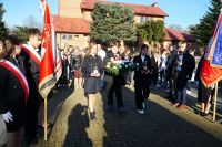 Narodowe Święto Niepodległości w Przyłęku 54Zdjęcie przedstawia osoby zgromadzone podczas Narodowego Święta Niepodległości...