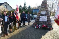 Narodowe Święto Niepodległości w Przyłęku 57Zdjęcie przedstawia osoby zgromadzone podczas Narodowego Święta Niepodległości...