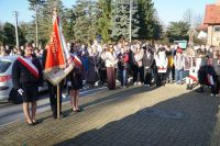 Narodowe Święto Niepodległości w Przyłęku 59Zdjęcie przedstawia osoby zgromadzone podczas Narodowego Święta Niepodległości...