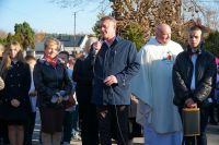 Narodowe Święto Niepodległości w Przyłęku 65Zdjęcie przedstawia osoby zgromadzone podczas Narodowego Święta Niepodległości...