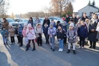 Narodowe Święto Niepodległości w Przyłęku 68Zdjęcie przedstawia osoby zgromadzone podczas Narodowego Święta Niepodległości...