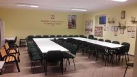 Sala w strażnicy OSP w Zamościu Starym