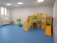 Sala zabaw w klubie dziecięcym w Łaguszowie