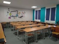 Sala lekcyjna w Publicznej Szkole Podstawoej w Łaguszowie